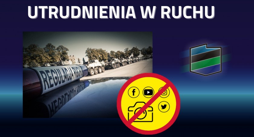 Kolumny wojsk na drogach całej Polski od 1 maja