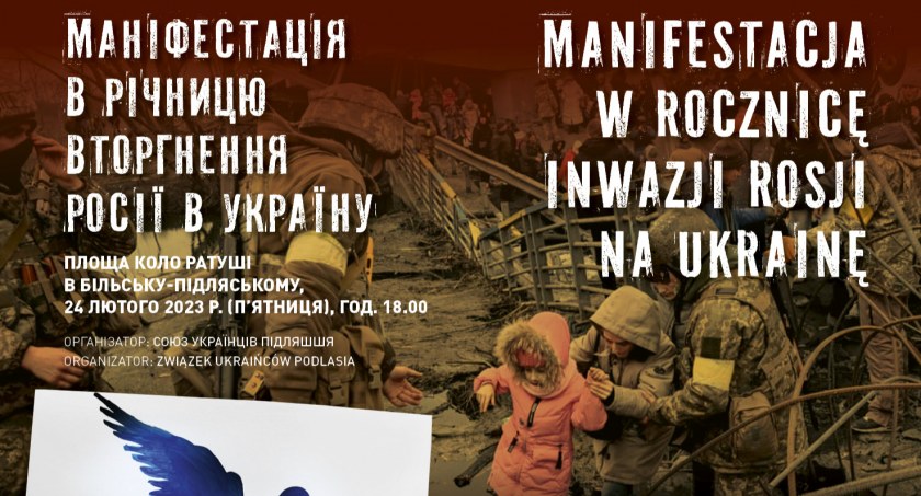 W rocznicę inwazji Rosji na Ukrainę