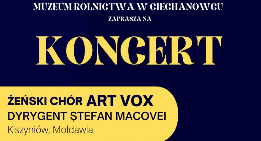 Koncert żeńskiego chóru ART VOX z Kiszyniowa