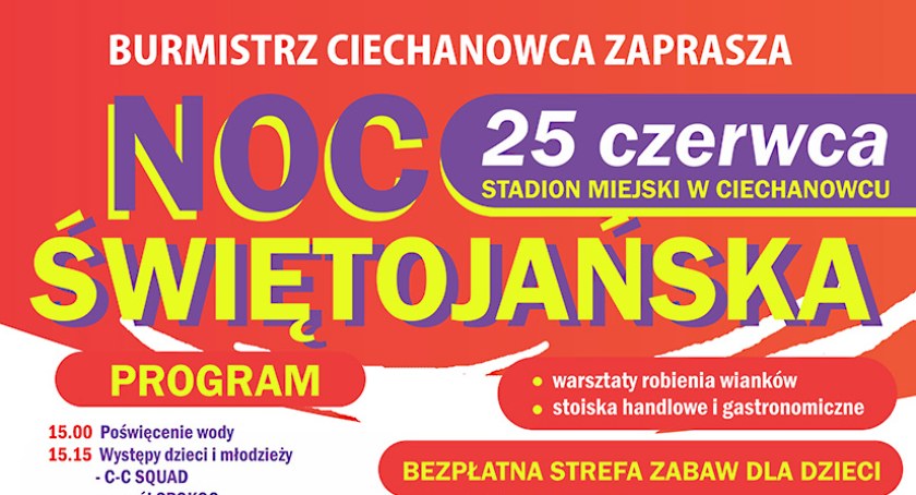 Noc Świętojańska w Ciechanowcu 