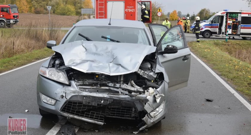 Wypadek. Kierowcy nie udało sie uratować