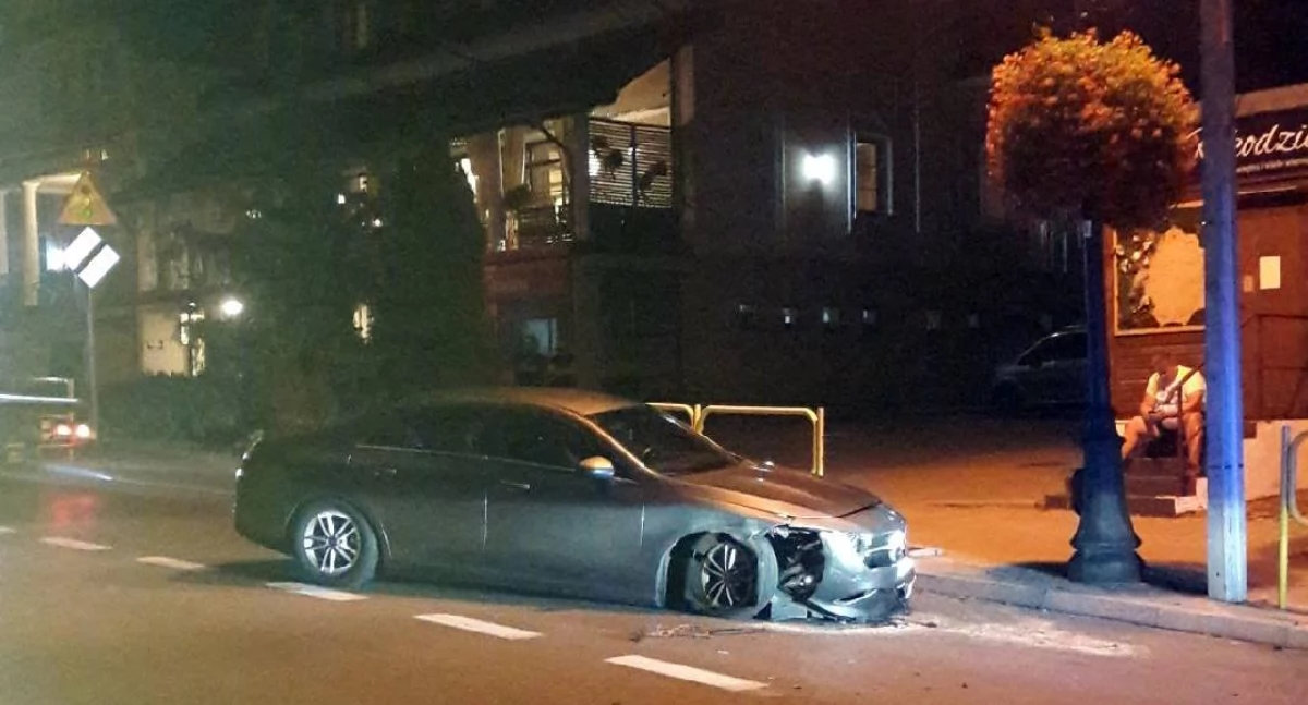Wypadek na ul. Grodzieńskiej