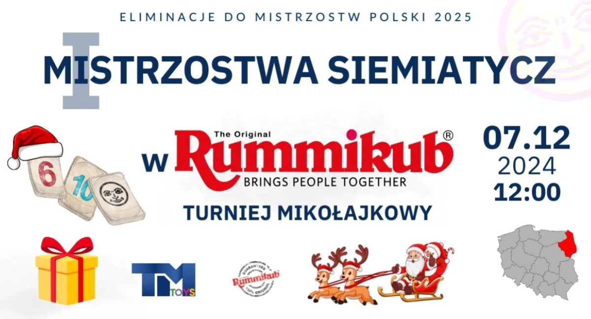 I Mistrzostwa Siemiatycz w Rummikub