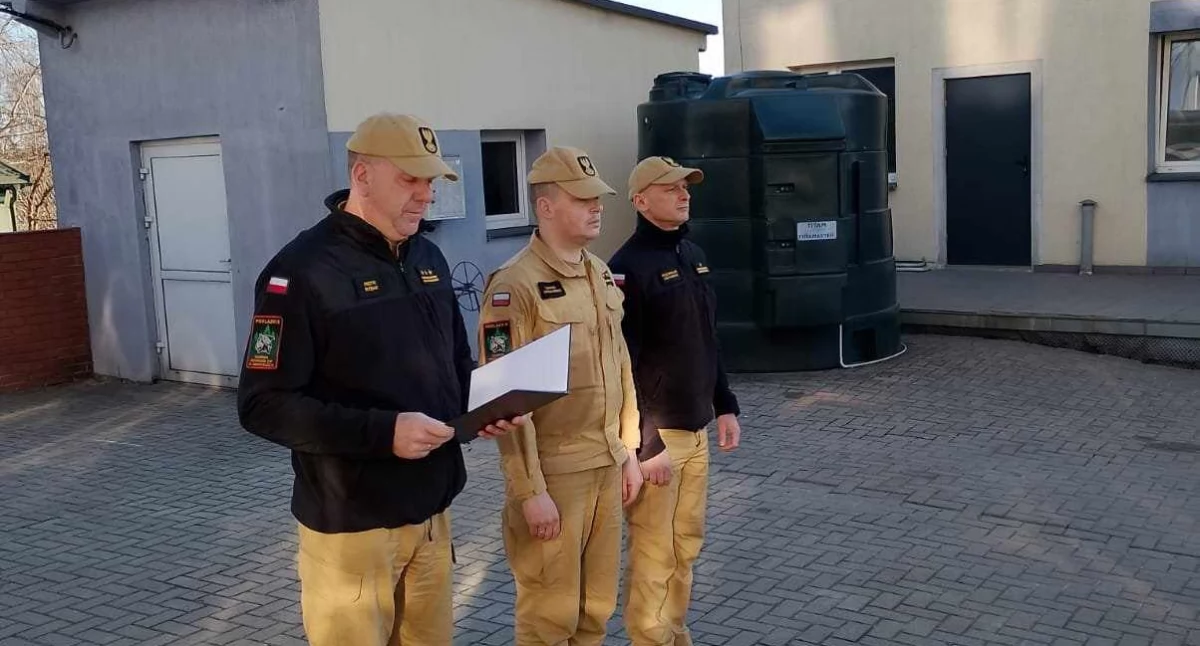 Nowy dowódca Jednostki Ratowniczo-Gaśniczej w Siemiatyczach