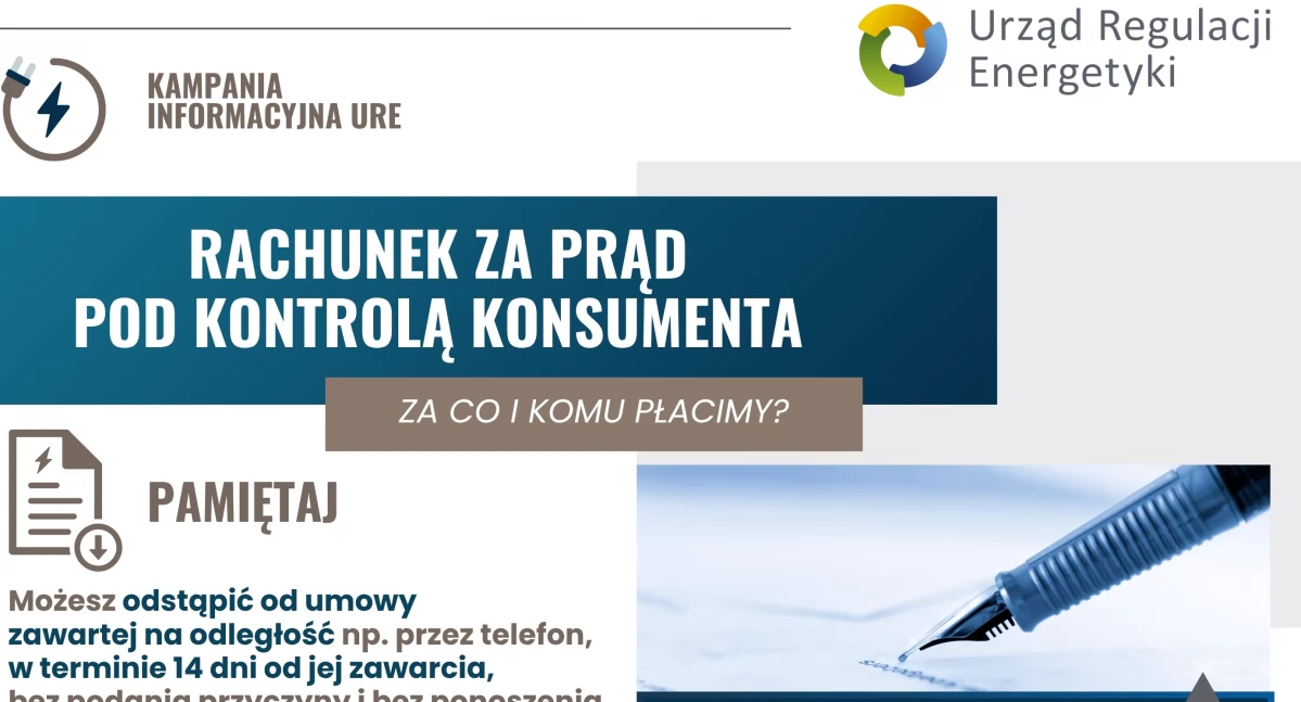 Ogólnopolska kampania informacyjna „Rachunki pod kontrolą konsumenta