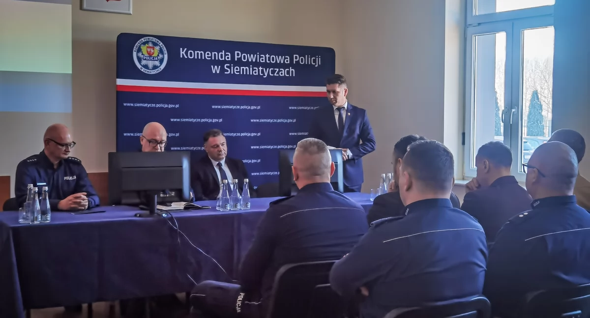 Jaki był 2025. w dziedzinie bezpieczeństwa?  Podsumowanie roku w siemiatyckiej komendzie policji