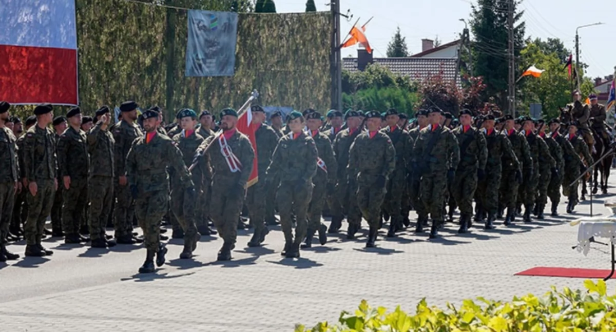 Batalion czołgów w Czartajewie. Jednostka jest w trakcie formowania