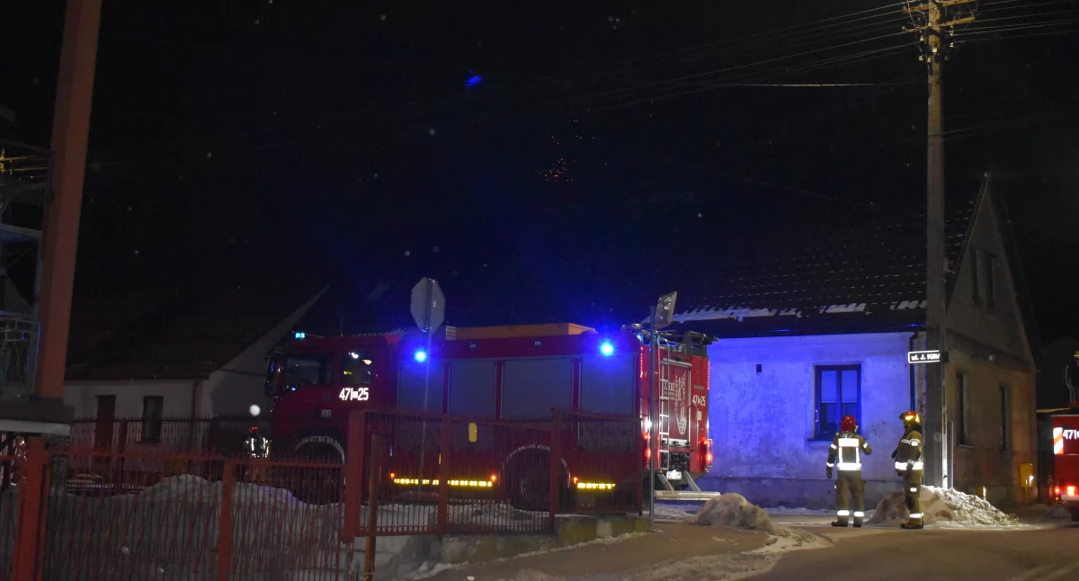 Pożar na ul Kilińskiego. Paliła się sadza w kominie