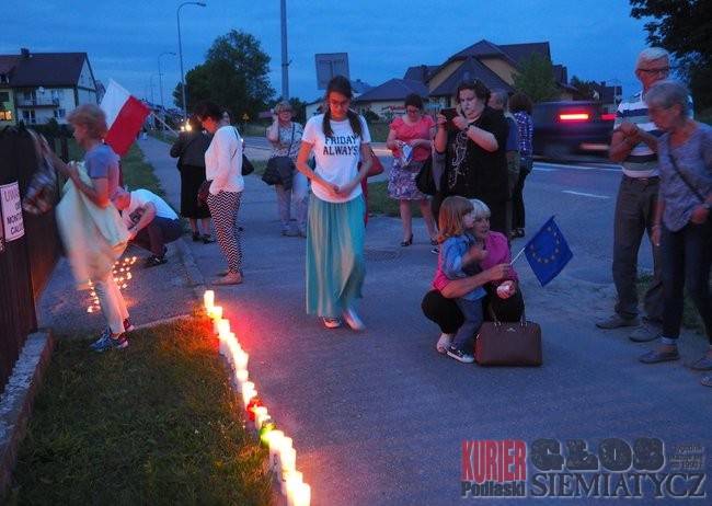 Łańcuch Światła w Siemiatyczach