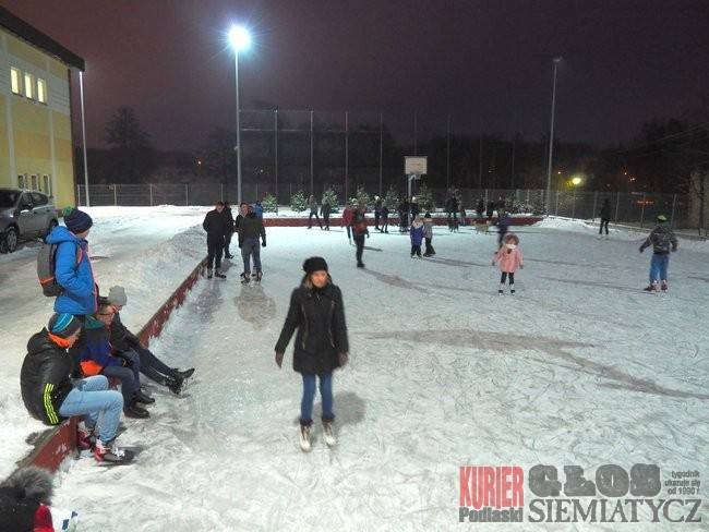 Zimowe sporty w Siemiatyczach