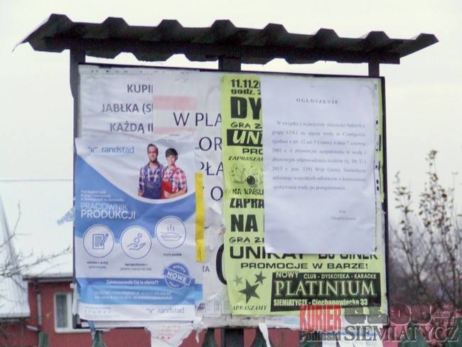 Mieszkańcy dowiedzieli się ostatni