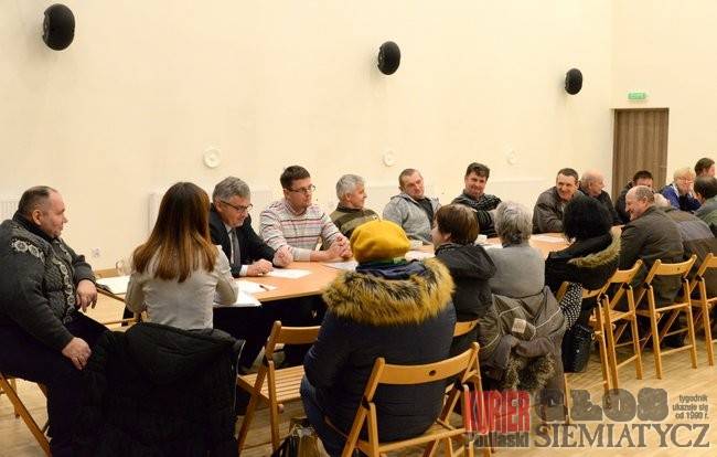 Burmistrz z sołtysami o budżecie i drogach