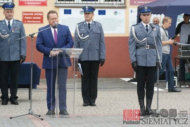 Święto policji w Siemiatyczach