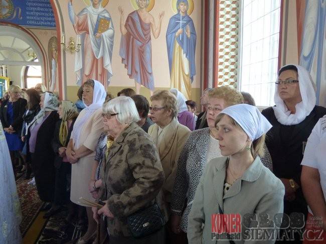 Wyświęcenie cerkwi w Andryjankach