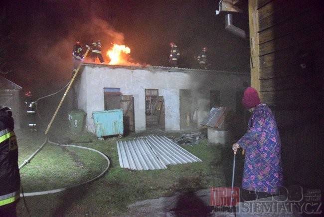 65-letni mężczyzna zginął w pożarze