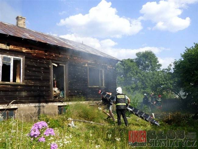 62-letni mężczyzna zginął w pożarze