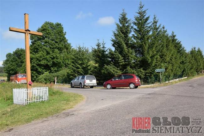 Miłkowice Paszki, gm. Drohiczyn - Wypadek - dwie osoby w szpitalu