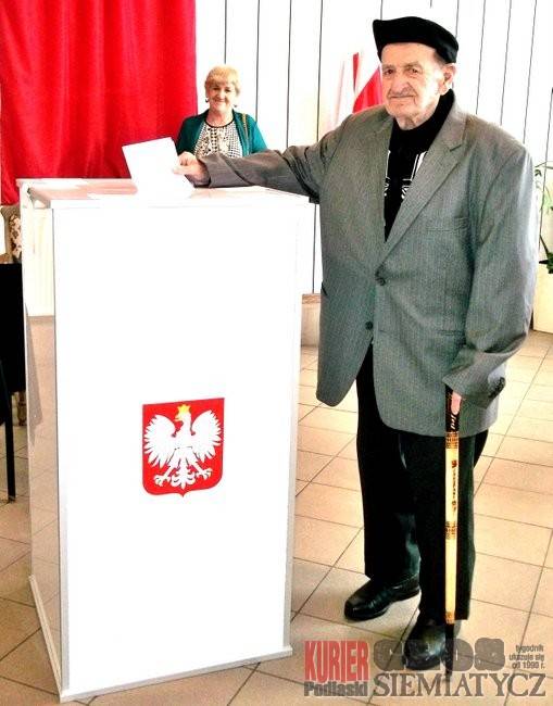 Grodzisk - Najstarszy wyborca