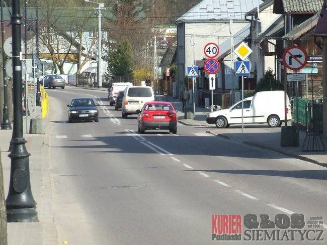 Siemiatycze - Ciąg dalszy przebudowy Grodzieńskiej