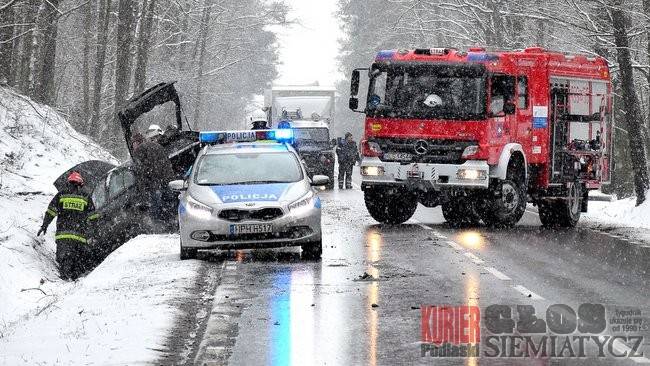Kózki – Nadmierna prędkość przyczyną dachowania?