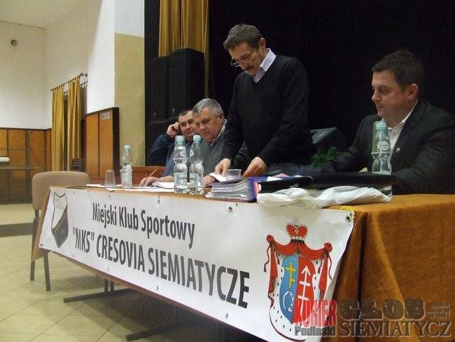 Siemiatycze - W Cresovii walne zebranie i rezygnacja prezesa