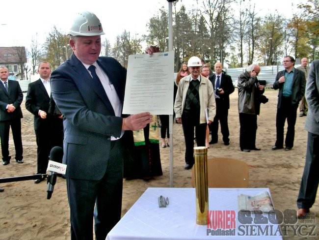 Hajnówka - Gaudeamus i kamień węgielny