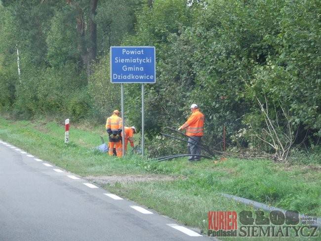 Boćki - Światłowody przy „19”
