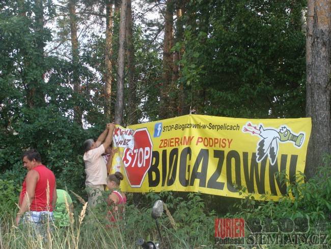 Hołowczyce - Przeciw biogazowni