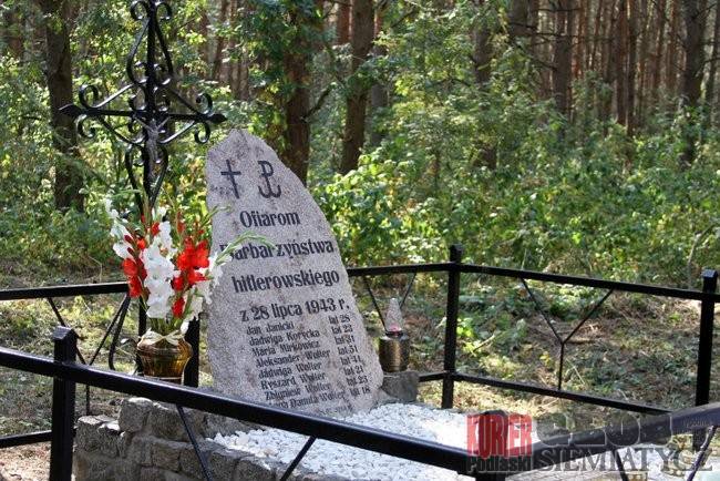 Ciechanowiec - Pamięć o rozstrzelanych