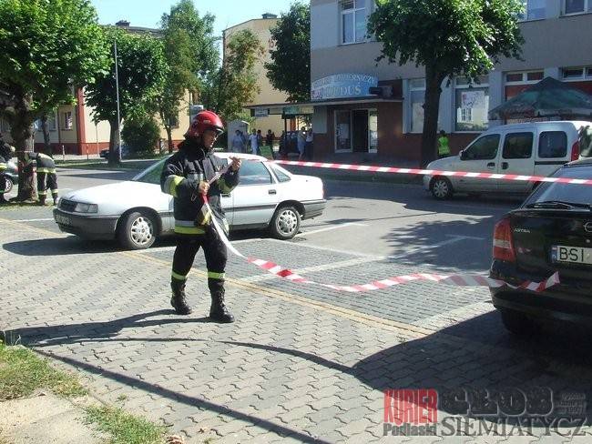 Siemiatycze – Alarm bombowy w urzędzie skarbowym