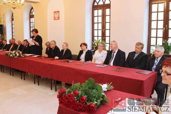 Ciechanowiec - Uroczysta sesja z okazji 25-lecia wolności