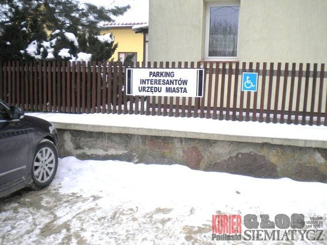 Brańsk - Parking dla wybranych
