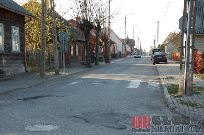 Siemiatycze - Ulica Kilińskiego będzie remontowana