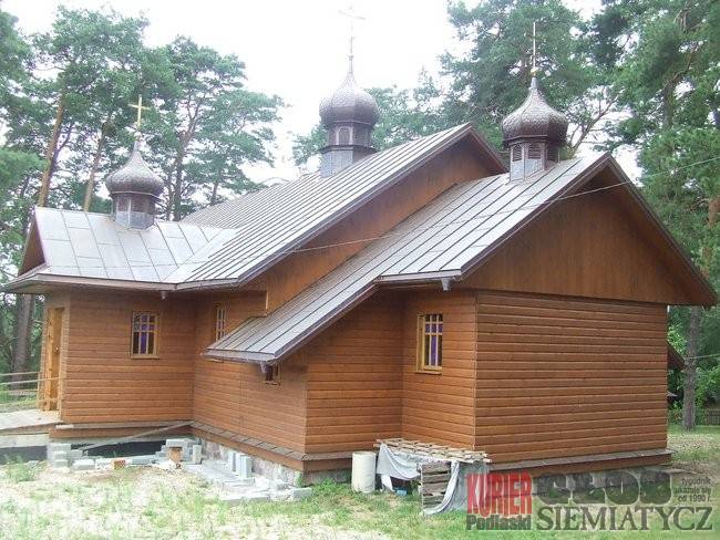 Remont cerkwi na św. Górze Grabarce