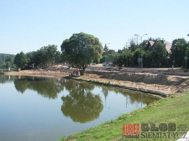 Siemiatycze - Plaża wciąż w budowie