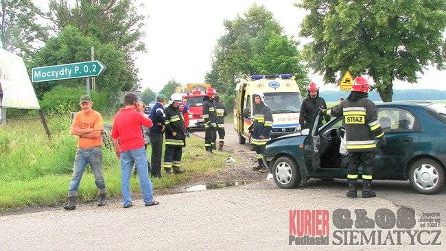 Zderzenie na skrzyżowaniu