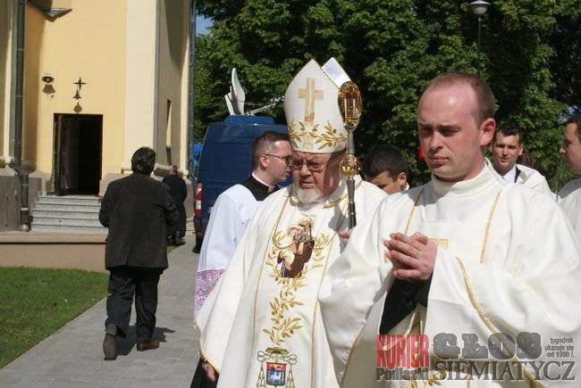Drohiczyn - Jubileusz kapłaństwa ks. bp Dydycza