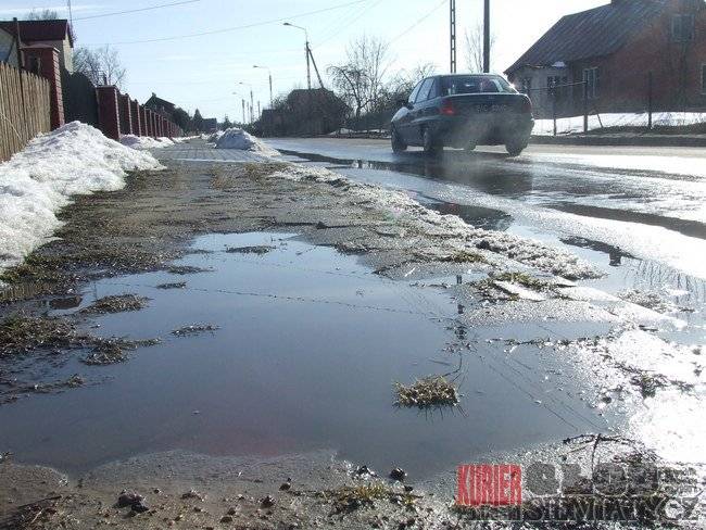 Milejczyce - Perypetie z chodnikiem
