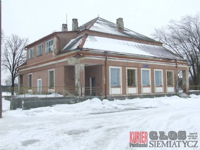 Platerów - Gmina chce przejąć dworzec
