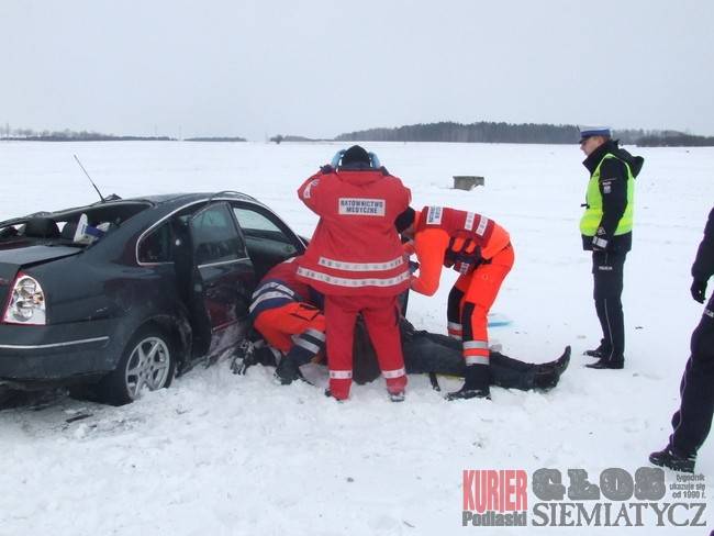 Wypadek na 19 koło Wiercienia