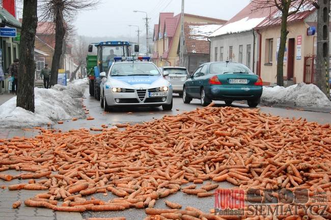 Siemiatycze - Marchew na ulicy