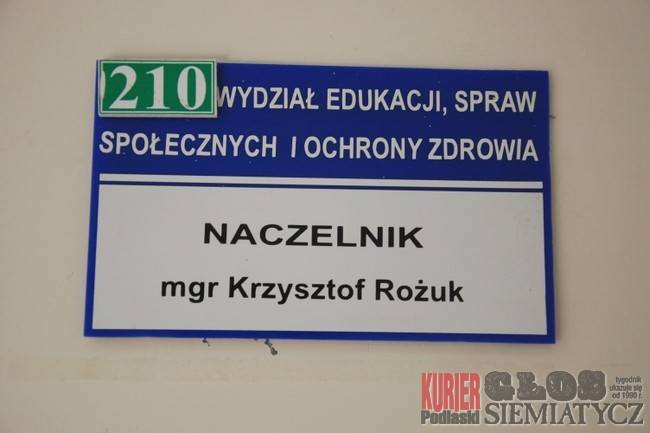 Siemiatycze - Starosta kontra naczelnik