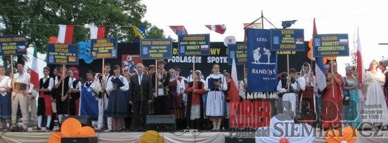 Podlaskie Spotkania - VII Międzynarodowy Festiwal Folkloru 