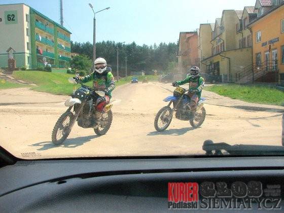 Siemiatycze - Enduro postrachem mieszkańców