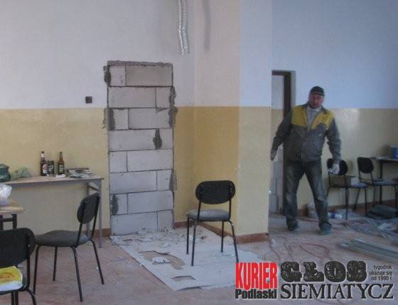 Nurzec Stacja - Remiza w remoncie