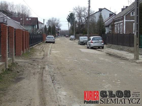 Siemiatycze - Zmagania z ulicą Żeromskiego
