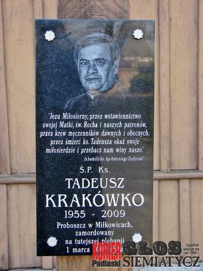 Miłkowice Maćki - Rocznica śmierci księdza Krakówki