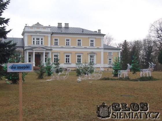 Ciechanowiec - Szopka w skansenie