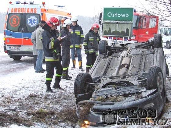 Ślisko na drogach