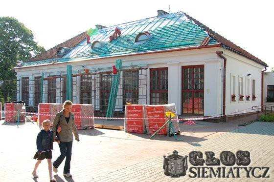 Siemiatycze - Remont oranżerii